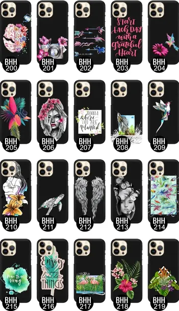 etui-matowe-czarne-do-iphone-13-pro-max-boho-wzory-kolor-wielokolorowy