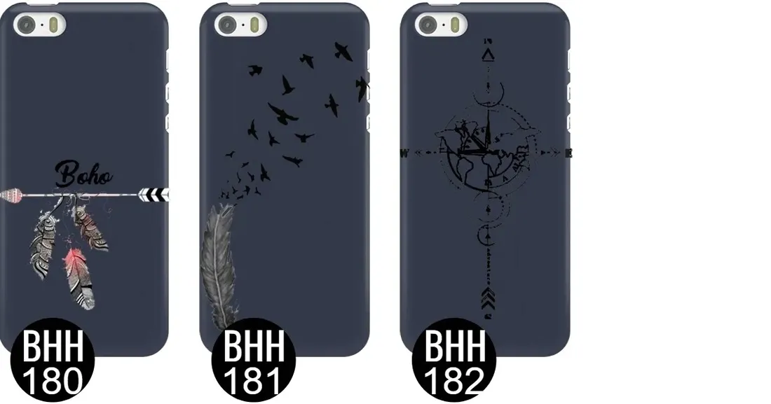 etui-matowe-granat-do-iphone-5-boho-pastel-wzory