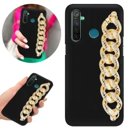 etui-blink-matowe-czarne-top-lancuszek-do-realme-5