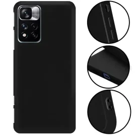 etui-matowe-czarne-do-xiaomi-redmi-note-11-pro-4g