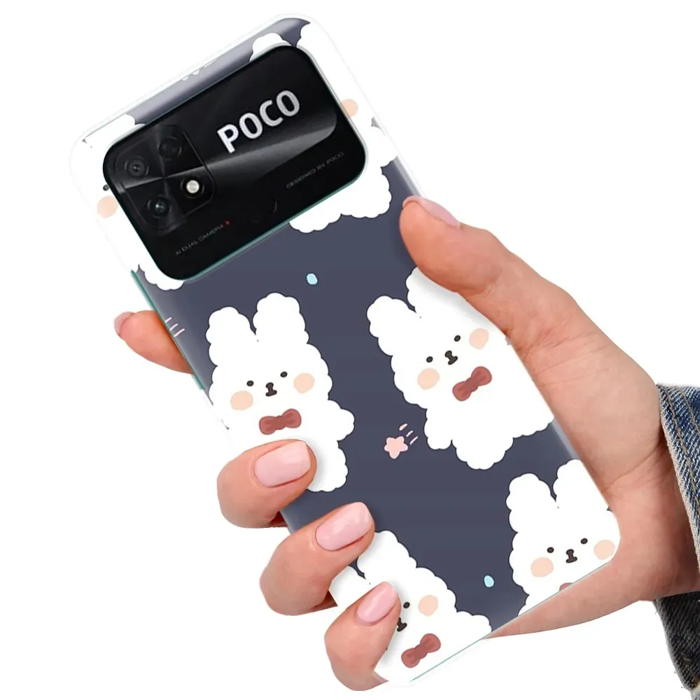 etui-do-xiaomi-poco-c40-case-bare-bears-top-wzory