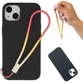 smycz-zawieszka-gumowa-do-telefonu-krotka-czerwona