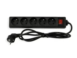 przedluzacz-listwowy-1-5m-5x-gniazdo-zasilajace-230v-czarny