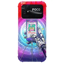 etui-antishock-do-xiaomi-poco-c40-cyber-punk-wzory