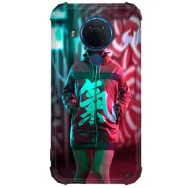 etui-anti-shock-do-nokia-5-4-cyber-punk-neon-wzory