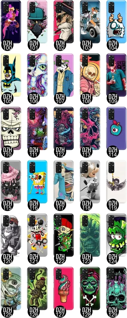 etui-do-xiaomi-redmi-note-11-4g-hardcore-mix-wzory