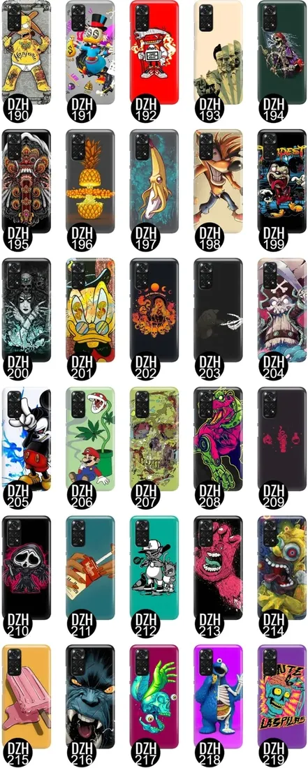 etui-do-xiaomi-redmi-note-11-4g-hardcore-mix-wzory