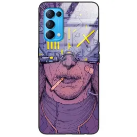 etui-glass-do-oppo-reno-5-cyber-punk-neon-wzory