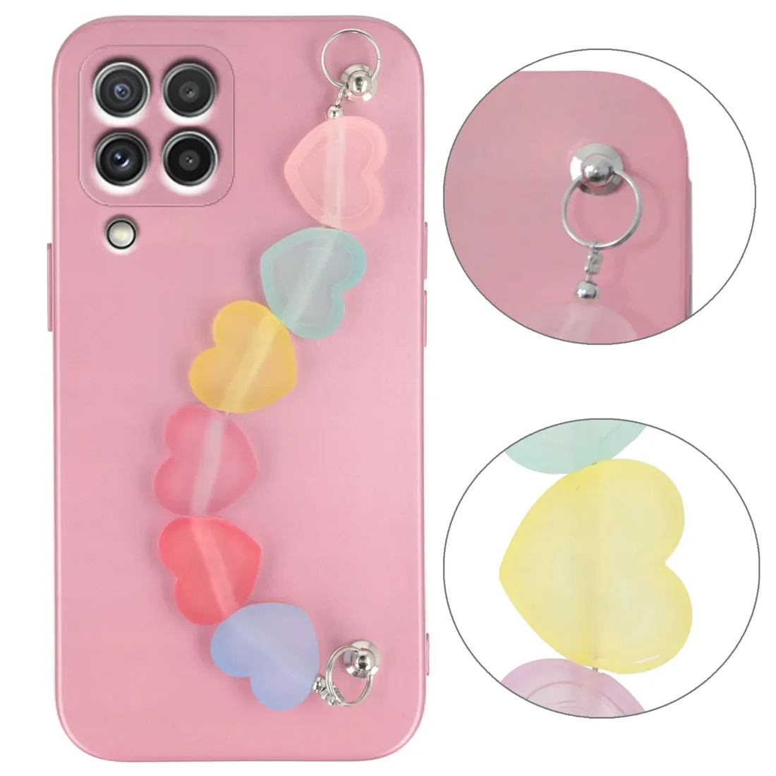 etui-metalic-rozowy-lancuszek-do-iphone-13-pro-max-stan-nowy