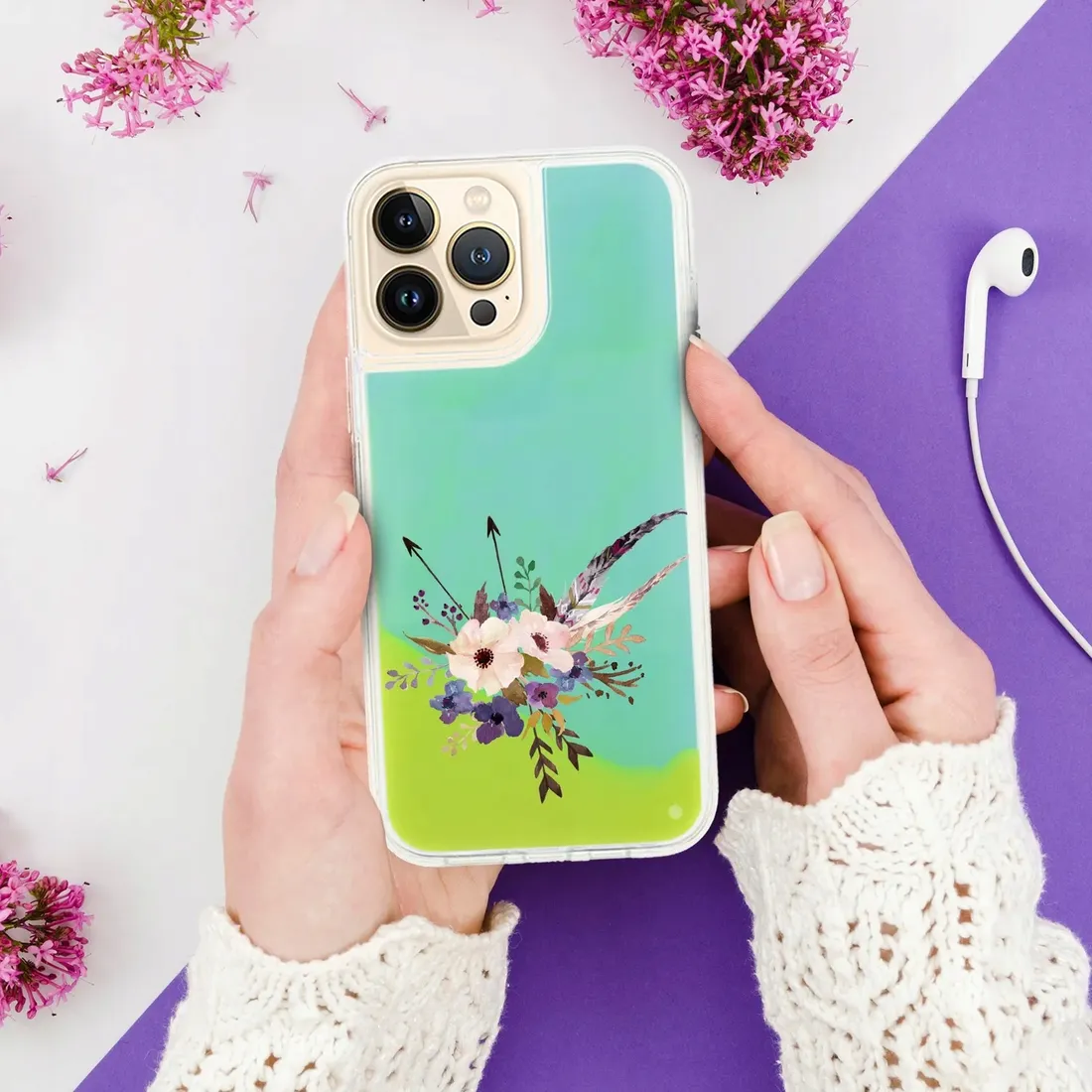 etui-sand-zielony-do-iphone-13-pro-max-case-wzory-stan-nowy