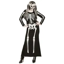 stroj-pani-kosciotrup-szkieletor-bialo-czarny-halloween-przebranie-xs