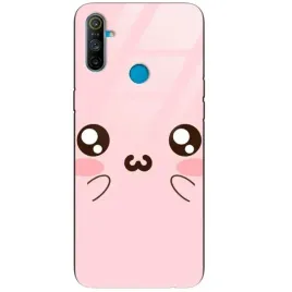 etui-glass-do-realme-c3-kapibara-animal-girl-wzory