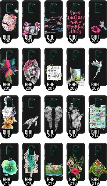 etui-matowe-czarne-do-xiaomi-redmi-note-9s-boho-wz-kolor-wielokolorowy