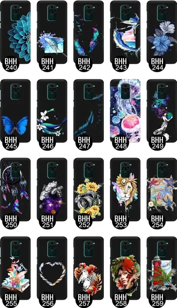 etui-matowe-czarne-do-xiaomi-redmi-note-9s-boho-wz-material-tworzywo-sztuczne