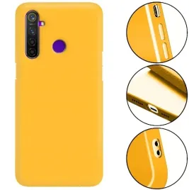 etui-matowe-pomaranczowy-do-realme-5-pro-smooth