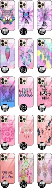 etui-glass-do-iphone-13-pro-max-boho-pastel-wzory-kolor-wielokolorowy