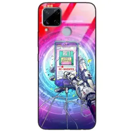 etui-glass-do-realme-c15-cyber-punk-neon-top-wzory