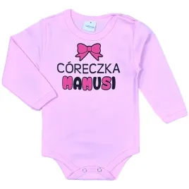 body-niemowlece-dlugi-rekaw-z-napisem-coreczka-mamusi-68