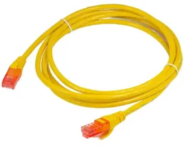 kabel-krosowy-patch-cord-u-utp-kat-6-zolty-2m-rj45-rj45