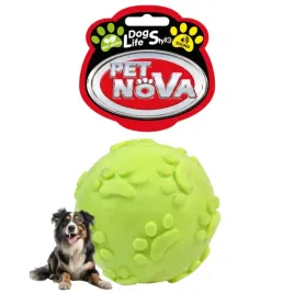 zabawka-dla-psa-pilka-zolta-jumper-z-dzwiekiem-6cm-pet-nova-aromat-miety