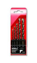 dedra-wbs05-zestaw-wiertel-do-betonu-4-10mm-5szt-