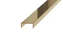 Zdjęcie produktu LISTWA OZDOBNA REKTYFIKOWANA INOX GOLD/ZŁOTA POŁYSK 5mm x 2700mm