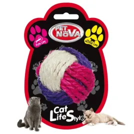 zabawka-dla-kota-pilka-sizalowa-6cm-kolorowa-pet-nova-naturalne-materialy