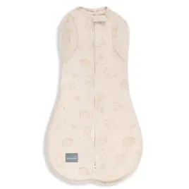 sleepee-otulacz-niemowlecy-second-step-z-czapeczka-animals-cream-65-9-kg
