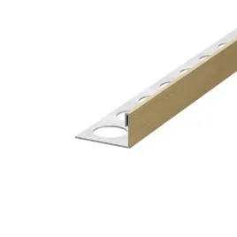 Zdjęcie produktu LISTWA WYKOŃCZENIOWA NAROŻNA L ANTYCZNY BRĄZ SZCZOTKOWANY 10,5 x 2700mm