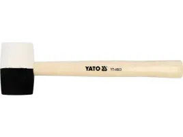 yato-4603-mlotek-gumowy-czarno-bialy-z-drewnianym-trzonkiem-580-g