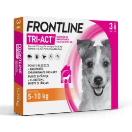 frontline-tri-act-s-5-10kg-3-pipety-pchly-kleszcze