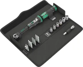 Zdjęcie produktu WERA CLICK-TORQUE A6 SET 1 Klucz dynamometryczny 2,5-25Nm 4% do bitów 1/4"