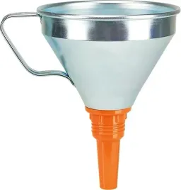 pressol-02344-solidny-blaszany-lejek-z-sitkiem-200mm-32l