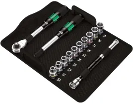 Zdjęcie produktu WERA 8006 SC 1 Klucze nasadowe 1/2" Zyklop Hybrid 10-19mm zestaw 13-cz.