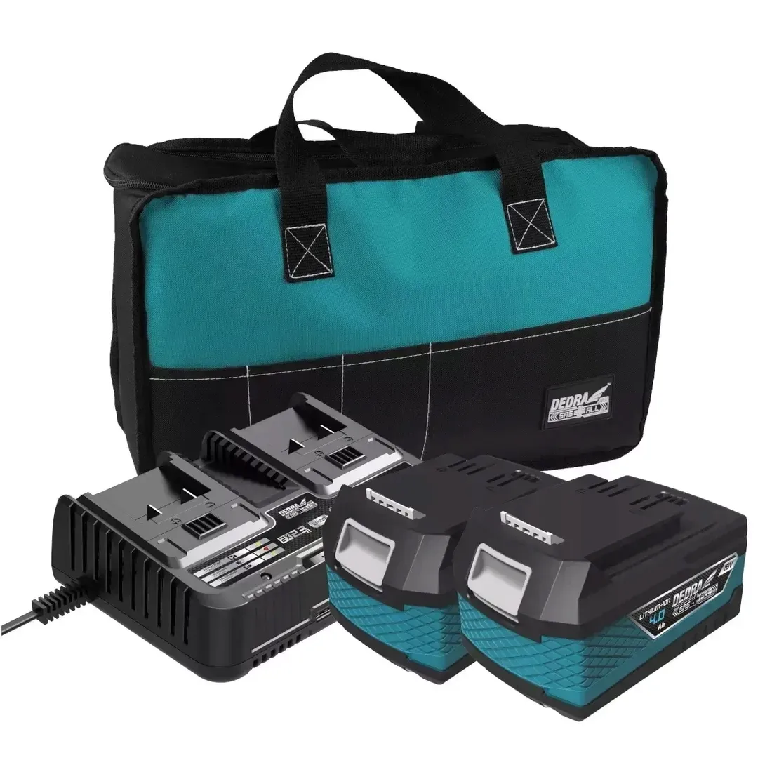 dedra-ded7030g04-2x-akumulator-ladowarka-torba