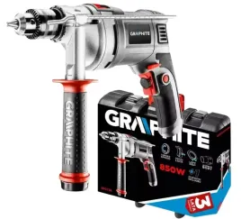 wiertarka-udarowa-850w-obroty-0-3000-min-regulacja-uchwyt-walizka-graphite