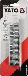 yato-0520-zestaw-kluczy-nasadowych-torx-e5-e16-kpl-9-elementow