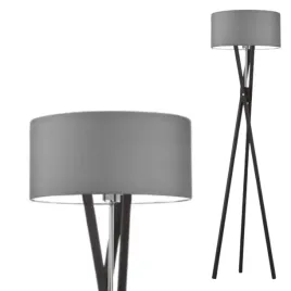 lampa-stojaca-podlogowa-drewniana-szara-trojnog-abazur-led-e27-nowoczesna