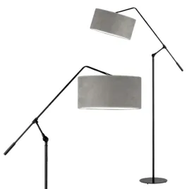 lampa-stojaca-podlogowa-regulowana-led-e27-szara-welurowa-abazur-nowoczesna