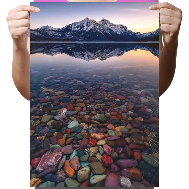 HAFT DIAMENTOWY Diamond Painting Mozaika Diamentowa 5d Dla Dzieci Natura