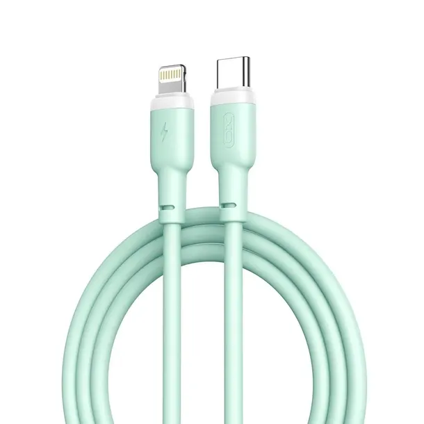 kabel-xo-nb208a-pd-usb-c-lightning-20w-do-iphone-kolor-zielony