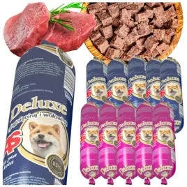 karma-dla-psa-mokra-baton-mieso-85percent-mix-smakow-as-deluxe-biotyna-10-x-1kg