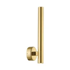 lampa-scienna-kinkiet-led-zlota-tuba-33-cm-nowoczesna-gora-dol-zuma-line