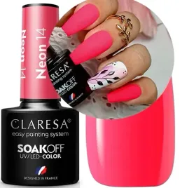 claresa-lakier-hybrydowy-neon-14-czerwien-wpadajaca-w-pomarancz