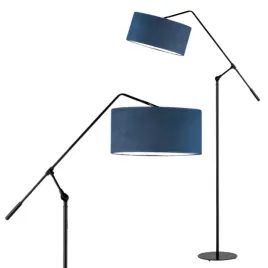 lampa-stojaca-podlogowa-regulowana-led-e27-granatowa-welurowa-abazur-modna