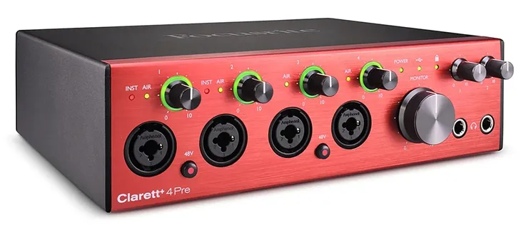 focusrite-clarett-4pre-interface-audio-soft-stan-nowy-kolor-czerwony