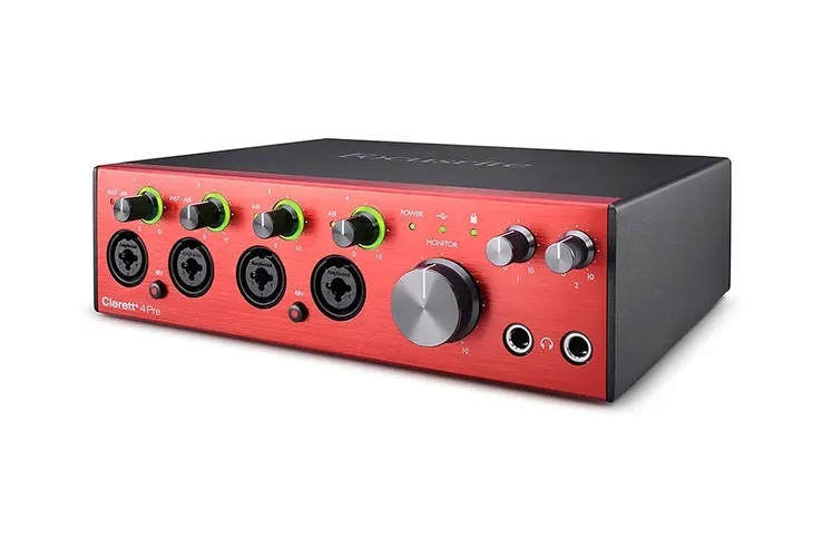 focusrite-clarett-4pre-interface-audio-soft-stan-nowy-stan-opakowania-oryginalne