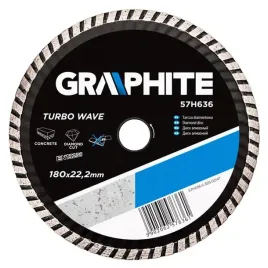 graphite-tarcza-diamentowa-180-x-22-2-mm-turbo-wave-57h636