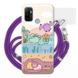etui-sliwkowy-sznurek-do-oppo-a53-case-quick-szary-kotek-mix-wzorow