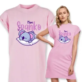 pizama-damska-rozowa-koszula-nocna-do-snu-mam-spanko-panda-wzory-l